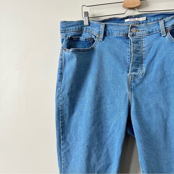 Stretchy High-Rise Wedgie Skinny Ankle Length Jean - Levi's Premium - Picture 7 of 14